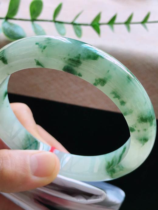 62-63圈口正圈翡翠手镯 商品图7