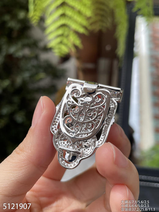 5121907，蛋面领夹。具体价格微信咨询 商品图5