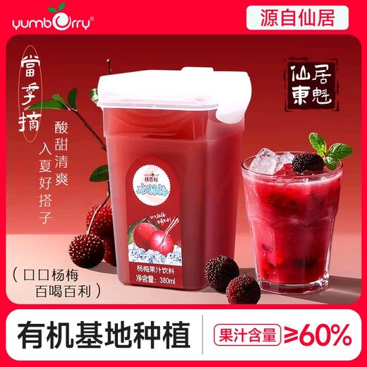 扬百利仙居杨梅汁 380ml*6杯 商品图7