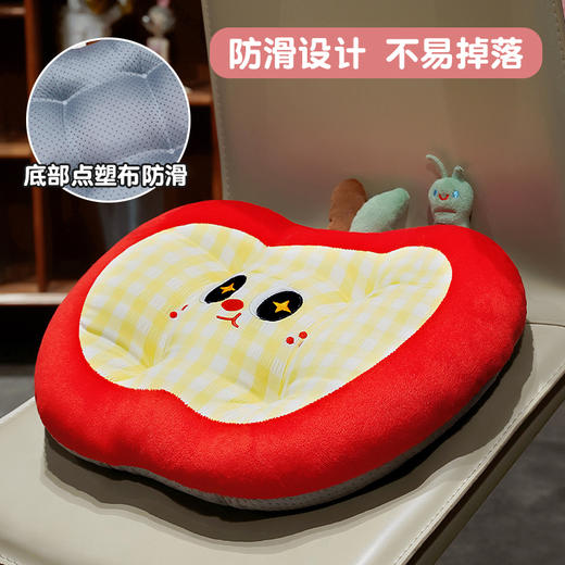 自然醒大眼格纹红苹果蒲团坐垫冰丝蒲团坐墩榻榻米座垫椅子增高垫子QYL 商品图5