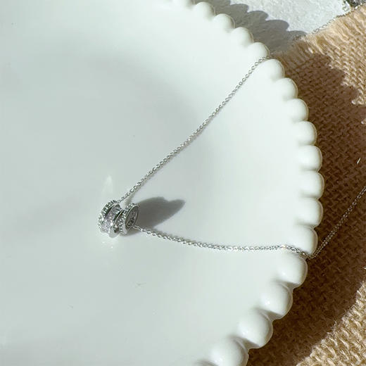 简约潮流三环项链纪念日百货门店同款162697040 商品图4