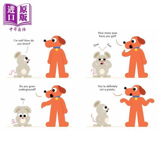 【中商原版】我是一颗小土豆 I Am a Potato 英文原版 儿童绘本 动物故事图画书 生动有趣的亲子读物 进口童书 精装 3岁以上 商品图3