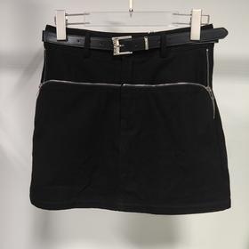 NC拉链装饰配腰带短半裙50407 夏季 052032002020
