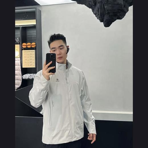 26款春夏款，最后360件！！原厂出品 !!KAILAS凯乐石风衣立领防泼水透气户外运动徒步登山外套男款 商品图5