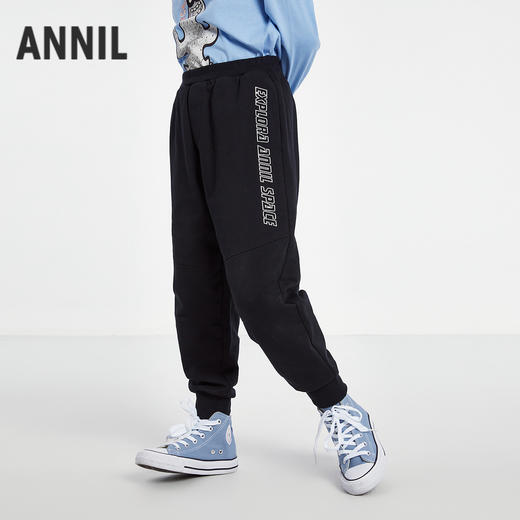 男童针织单裤秋季新款安奈儿童装EB536561 商品图1