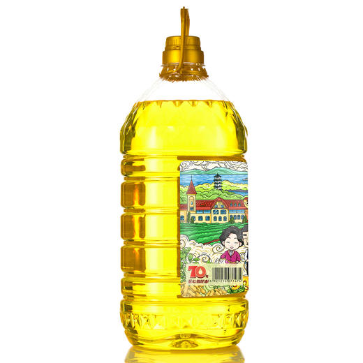 【中国农垦】葵王 一级浓香花生油桶装5L 青岛大花生物理压榨 食用植物油 商品图2