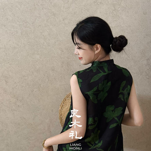 【预售7天】良木礼香云纱真丝马甲（2525） 商品图2