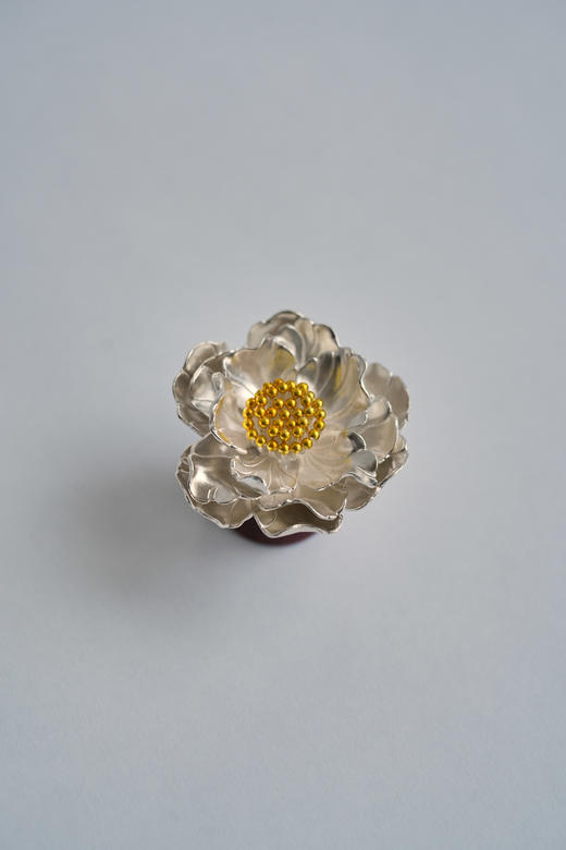 守艺 · 山茶花瓣银盖置  约 38 克 商品图1