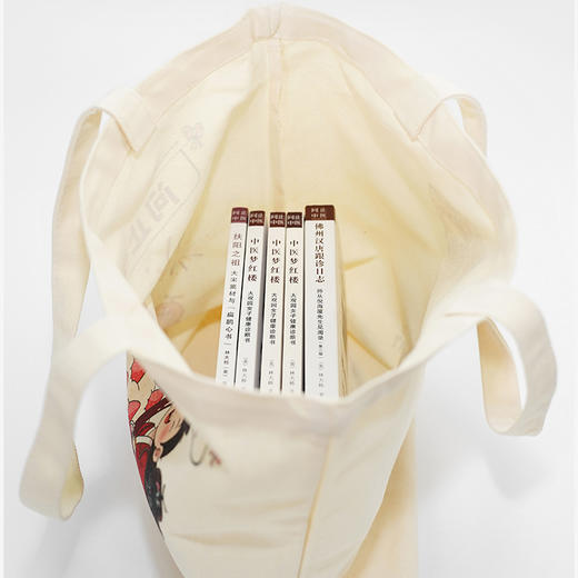 问止中医七周年庆纪念帆布袋D 商品图2