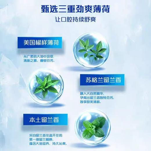 高露洁冰爽薄荷牙膏 180g/支 商品图1