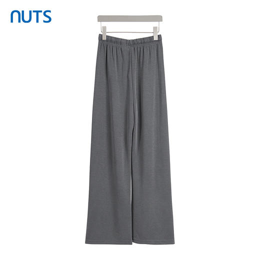 NUTS商场同款夏季时尚气质百搭阔腿松紧腰长裤428073398 商品图3
