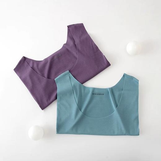 SCHIESSER德国舒雅男士超细莫代尔圆领随型裁背心95/0347V 商品图1