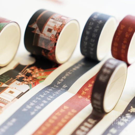 岳麓书院「麓云湘水」纸胶带贴纸套装 商品图6