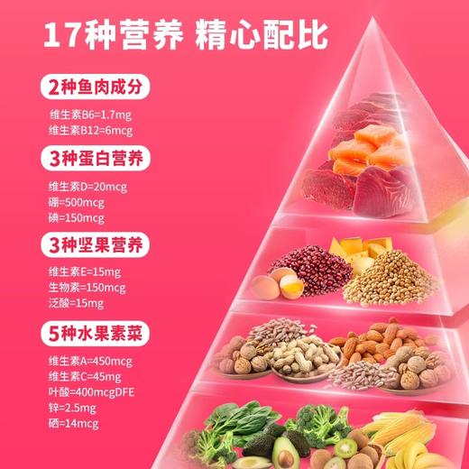 OLLY女士复合维生素软糖90粒/瓶  VC叶酸生物素 养护发甲 商品图3