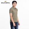 BRAUN BUFFEL/布兰施男装短袖T恤通勤商务透气翻领男士polo衫上衣 商品缩略图2