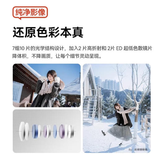 铭匠AF35mm f1.8自动对焦镜头大光圈人文人像定焦 半画幅镜头铭匠光学  黑色二代 商品图3