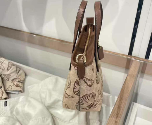 好折！Coach 海滩风拉链托特包 大号￥1850 迷你￥1250直邮到手 商品图2