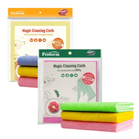 德国普乐姆不沾油魔力抹布-柔韧型/抑菌型3片/包 颜色随机专业厨房家居好帮手 118114/118115