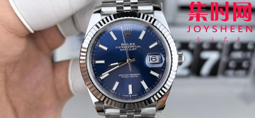 C厂劳力士日志型41mm 蓝色盘 3235机 五珠链 904L钢 男士腕表 商品图1
