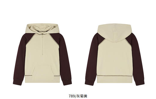 jnby  25年秋款  连帽套头卫衣  1P7412880 商品图13