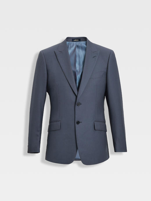 callisto熔岩灰精选丝羊毛西服 ASBWJ055C GY 商品图0