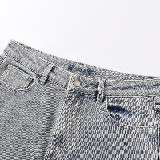 gxgjeans男装【潮流款式】男士直筒牛仔裤25春夏时尚百搭舒适日常通勤裤子男K&C 商品图2