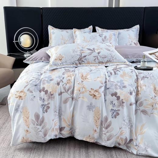 品牌福利大放送超划算️开团79抢春夏裸睡天丝四件套裸感呼吸治愈系床品精72%莱塞尔天丝28%超细旦纤维面料高支高密吸湿透气基地直邮 商品图5