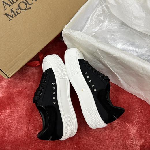 2024mcq麦昆平布鞋春夏新款原版进口牛仔布 商品图2