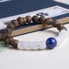 xy0448沉香+和田玉青金石生莲蓬手串 商品缩略图3