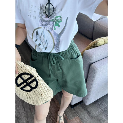 2507311     素 4分中裤 夏裤 商品图6