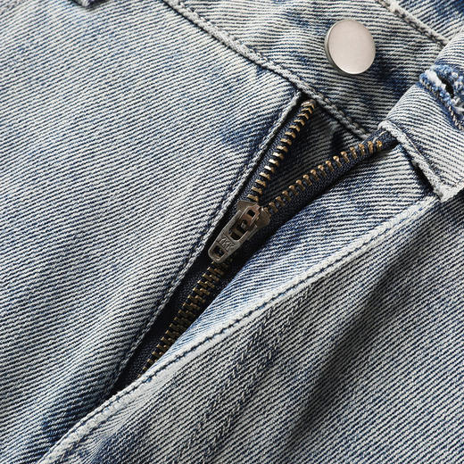 gxgjeans男装【潮流款式】男士直筒牛仔裤25春夏时尚百搭舒适日常通勤裤子男K&C 商品图4