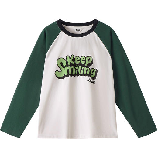 男女童圆领长袖针织衫秋季新款安奈儿童装EM531598 商品图6