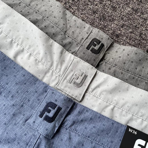 原单正品FJ 高尔夫休闲短裤，只有浅蓝36，浅灰38 42，深灰40各几件，欧码。 商品图6