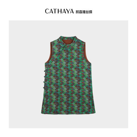 凯喜雅 无袖中长款小上衣 商品图0