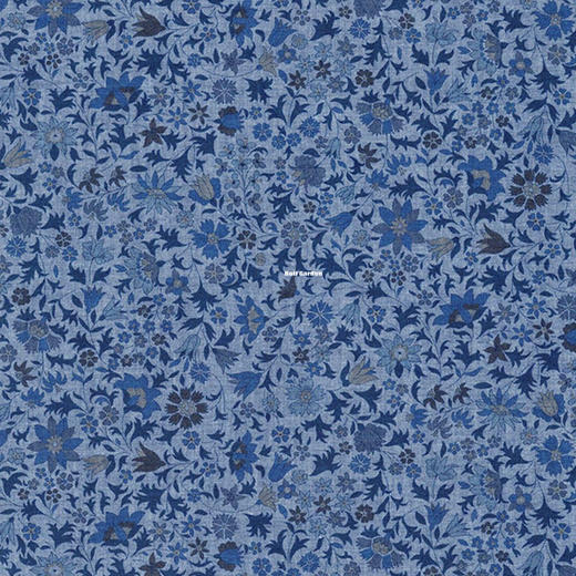 LC921A  Liberty 利伯缇  靛蓝牛津纺 特殊布底 邮费到付 298/米 Liberty 商品图2