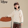 迪士尼女童加绒卫衣2024新款儿童plol领上衣长袖女大童打底衫冬季 商品缩略图2