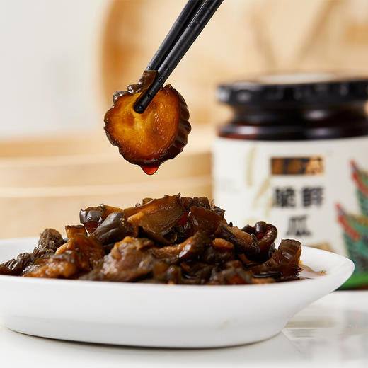 【中国农垦】六必居 脆鲜瓜220g*4瓶 商品图5