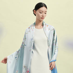 万事利“锦瑟绣春”披肩