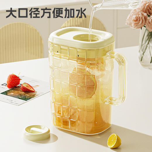 【轻奢冷水壶】家用客厅大容量凉水壶 泡茶凉白开冰箱果汁饮料桶  商品图3