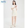 NUTS商场同款夏季高腰显瘦A字百搭短款半身裙422061046 商品缩略图3