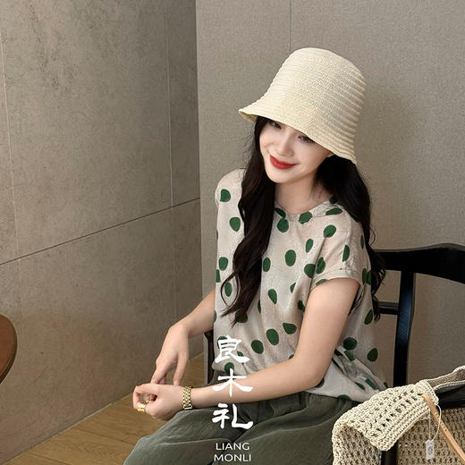 【不退不换】良木礼波点背心（6220） 商品图0