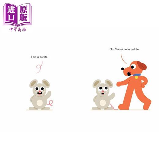【中商原版】我是一颗小土豆 I Am a Potato 英文原版 儿童绘本 动物故事图画书 生动有趣的亲子读物 进口童书 精装 3岁以上 商品图1
