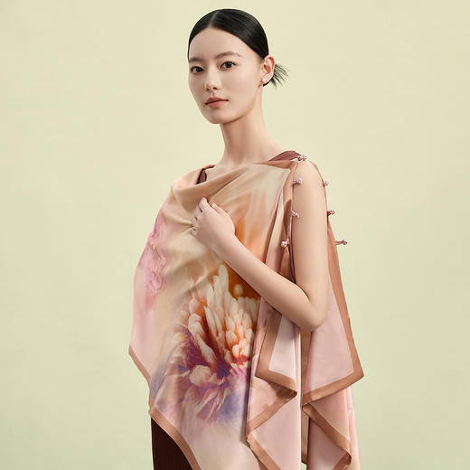 万事利“寻芳”披肩 商品图0