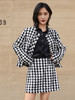复古风来袭！黑白格纹半身裙，轻松打造时髦造型 商品缩略图1