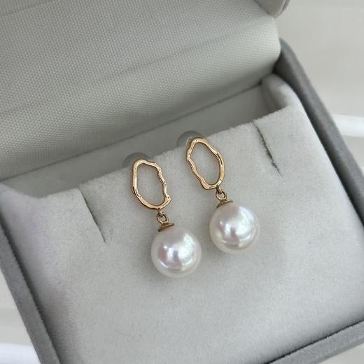 8.5mm-9mmakoya珍珠耳坠 商品图2