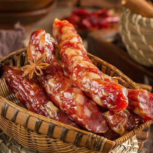 【中国农垦】海垦福猪 黑猪腊肠小礼盒 450g 商品图2