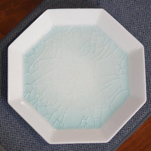 湖田窑冰裂开片盘壶承盘果盘 商品图2