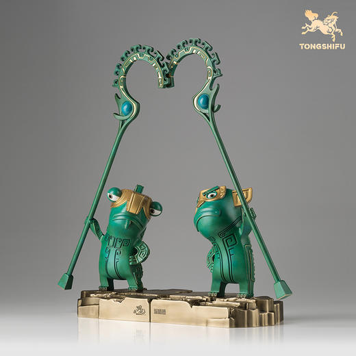 铜师傅 正版授权《哪吒之魔童闹海》 结界兽（特大号） 潮玩铜摆件 哪吒周边 商品图2