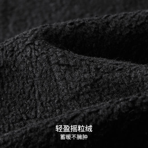 【摇粒绒微喇裤】simplepieces冬季新品SPS休闲棉质磨毛拖地卫裤 商品图3