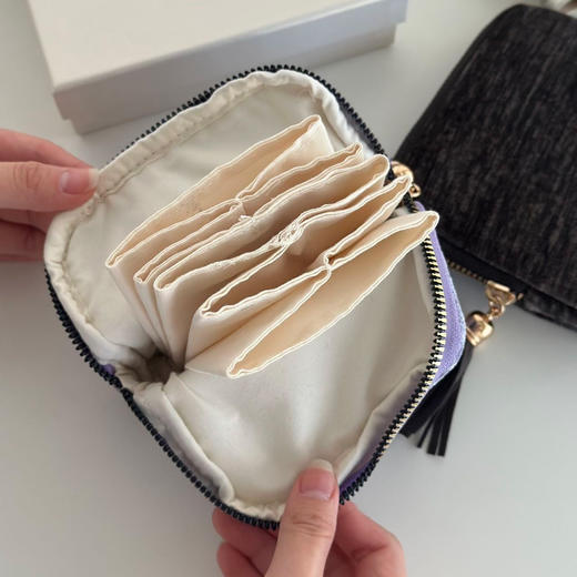 GIFUN 首饰收纳包 多个独立隔层设计 出行方便收纳 7色可选 商品图2